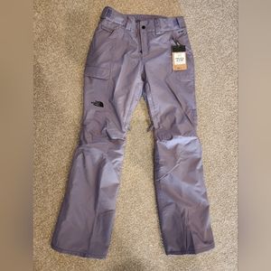 NWT The North Face Freedom purple ski snowboard pants Medium/tall - run small!